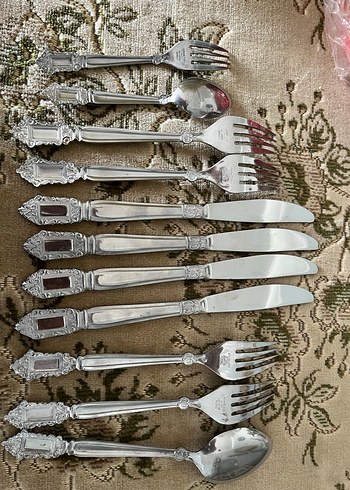 Antika çatl bıçak kaşık adet fiyatı - Görsel 2