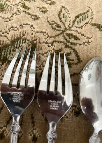 Antika çatl bıçak kaşık adet fiyatı - Görsel 5