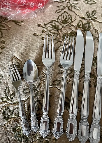 Antika çatl bıçak kaşık adet fiyatı - Görsel 3