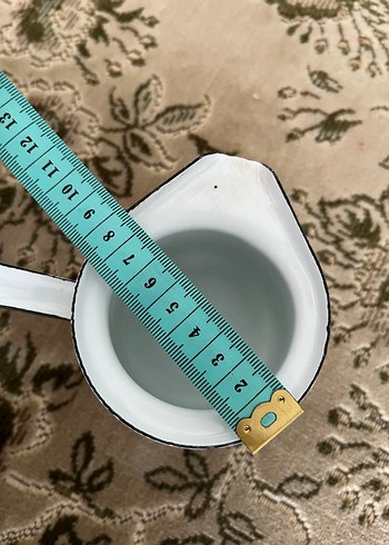 Eskilerden karaoğlu emaye cezve - Görsel 7