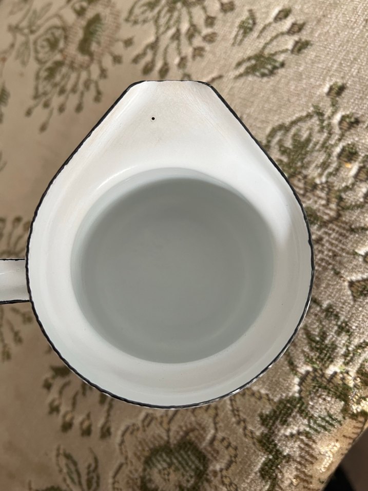 Eskilerden karaoğlu emaye cezve - Görsel 5