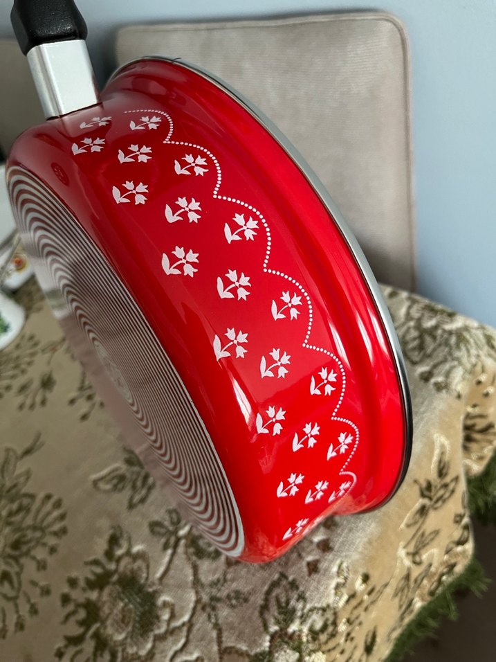 Eskilerden emsan sıfır emaye tava - Görsel 2