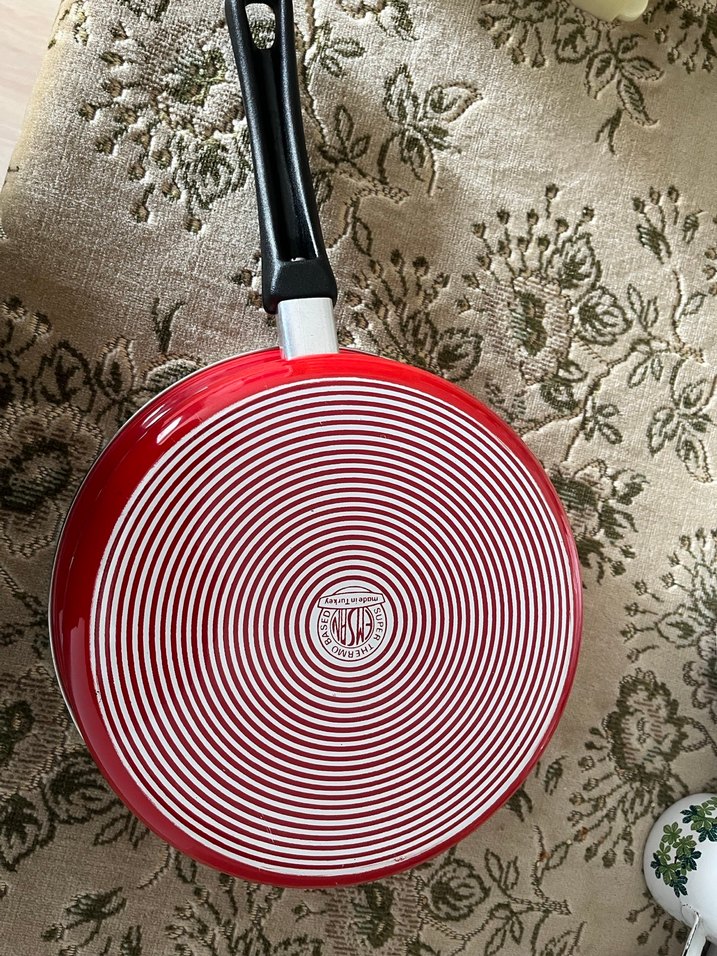 Eskilerden emsan sıfır emaye tava - Görsel 3