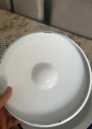 Antika emaye sıfır lazımlık - Görsel 3