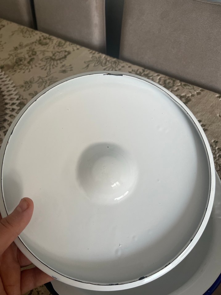 Antika emaye sıfır lazımlık - Görsel 3