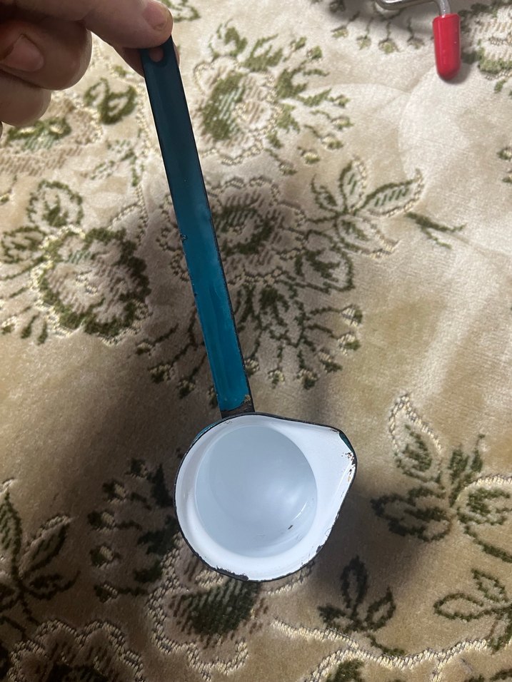 Antika emaye cezve - Görsel 4