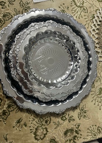 Eskilerden çay tabakları ve sunumluk - Görsel 11