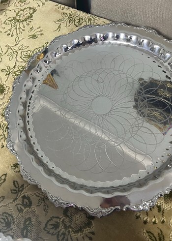 Eskilerden çay tabakları ve sunumluk - Görsel 15