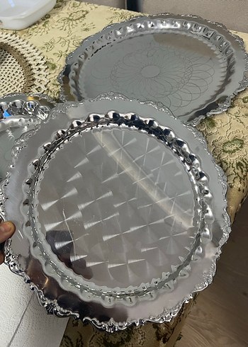 Eskilerden çay tabakları ve sunumluk - Görsel 4