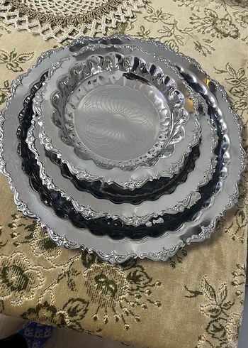 Eskilerden çay tabakları ve sunumluk - Görsel 9