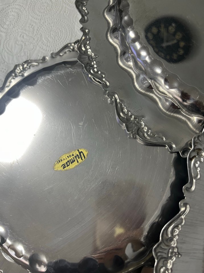 Eskilerden çay tabakları ve sunumluk - Görsel 5