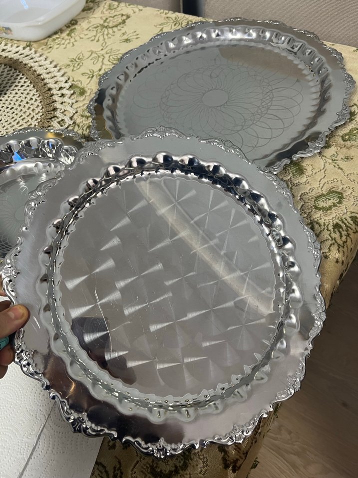 Eskilerden çay tabakları ve sunumluk - Görsel 4