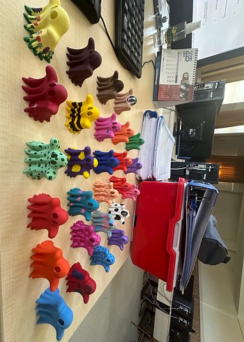 Renkli Çoklu Aksiyon Figürleri Ghost Hayalet - Görsel 4