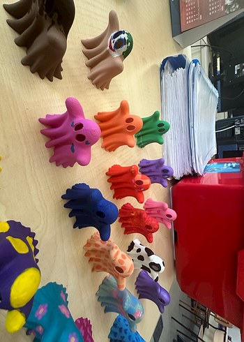 Renkli Çoklu Aksiyon Figürleri Ghost Hayalet - Görsel 5