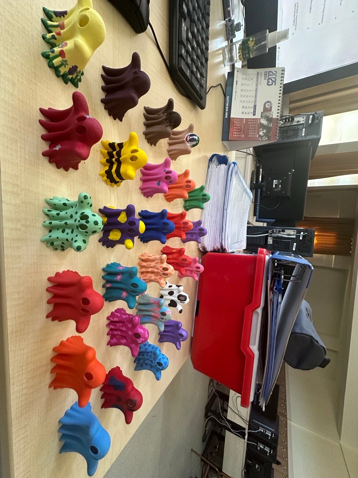 Renkli Çoklu Aksiyon Figürleri Ghost Hayalet - Görsel 4