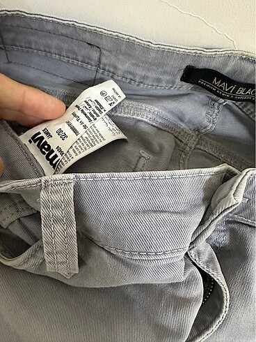 32 Beden Mavi Jeans Gri Skinny 32-30