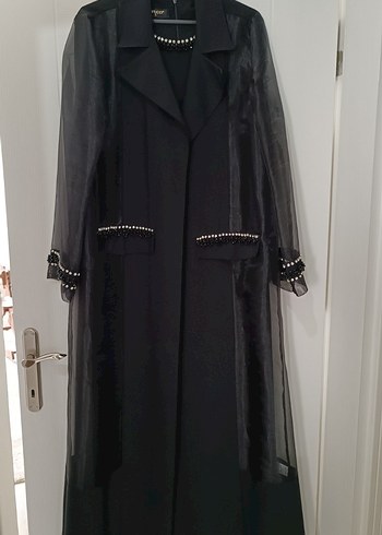 Taş işlemeli içli dışlı abiye takım - Görsel 2