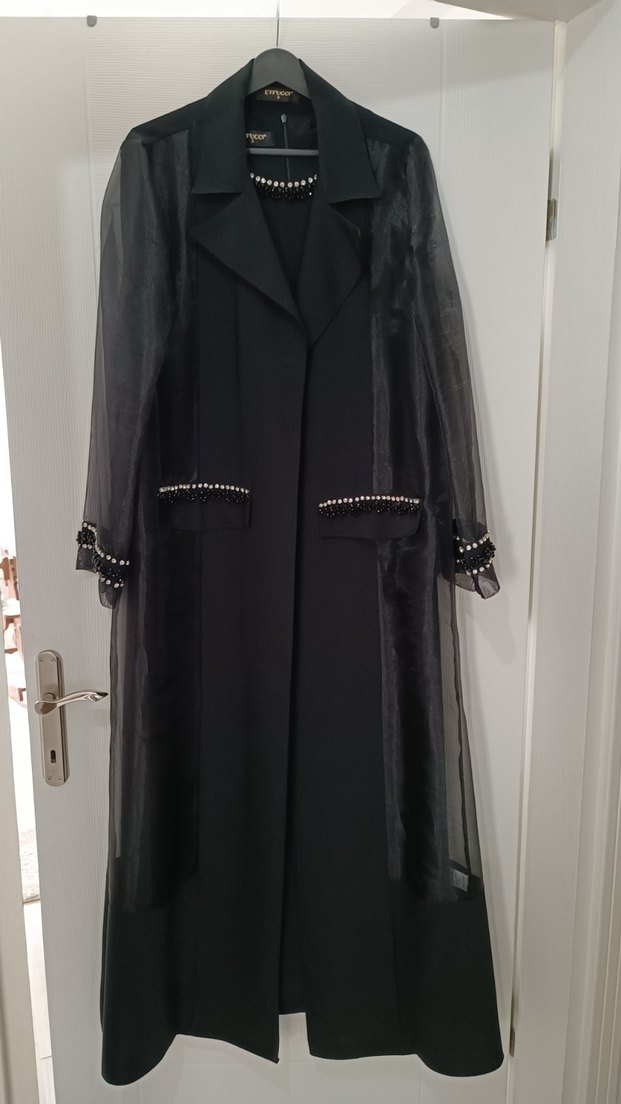 Taş işlemeli içli dışlı abiye takım - Görsel 2