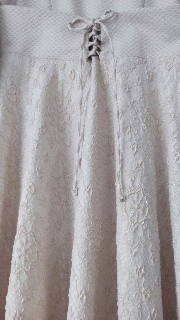 Pudra Kabartma Detaylı Abiye Elbise - Görsel 2