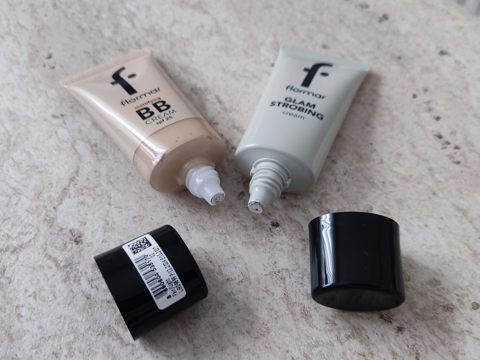 Flormar Mat BB Krem SPF 25 ve Glam Storbing Cream (baz) - Görsel 2
