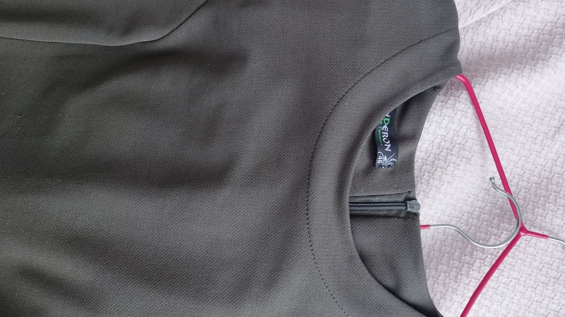 Haki Yeşili Günlük Elbise - Görsel 2