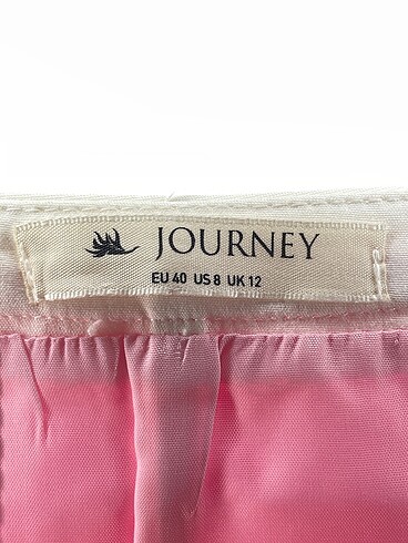 40 Beden pembe Renk Journey Midi Etek %70 İndirimli.