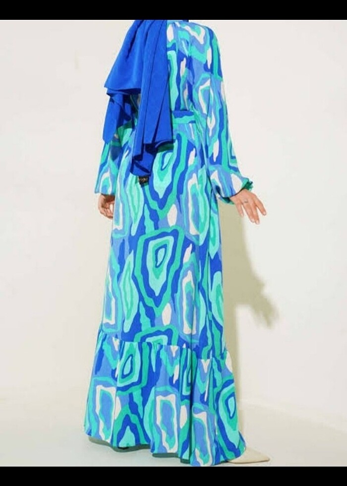 Pamuklu  elbise  - Görsel 3