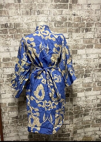 42 Beden mavi Renk Kimono