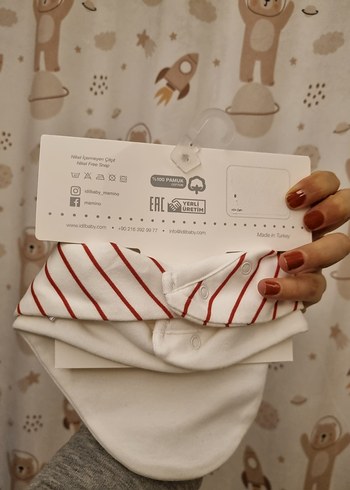 İdil Baby My First Collection Önlük  2'li set - Görsel 3