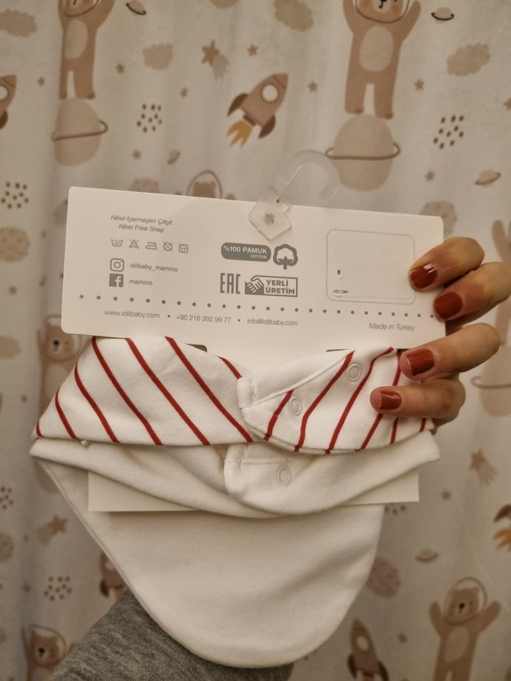 İdil Baby My First Collection Önlük  2'li set - Görsel 3