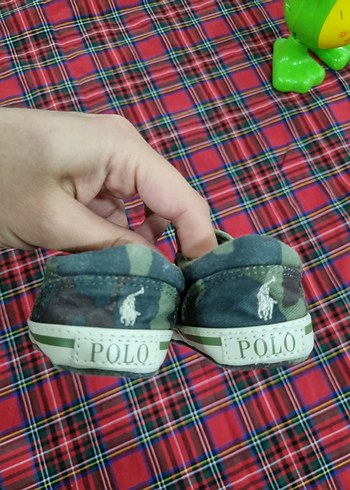 Orijinal Ralp Lauren Panduf Ayakkabı Patik - Görsel 4