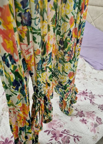 Ted Baker Orijinal Şifon Geniş Kol Tasarım Bluz - Görsel 6