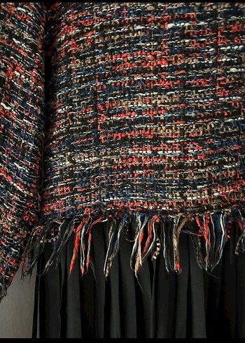 Zara hem şık hem casual Tüvit Elbise - Görsel 3