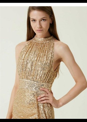 Orijinal Beymen Club Kokteyl Elbise - Görsel 5