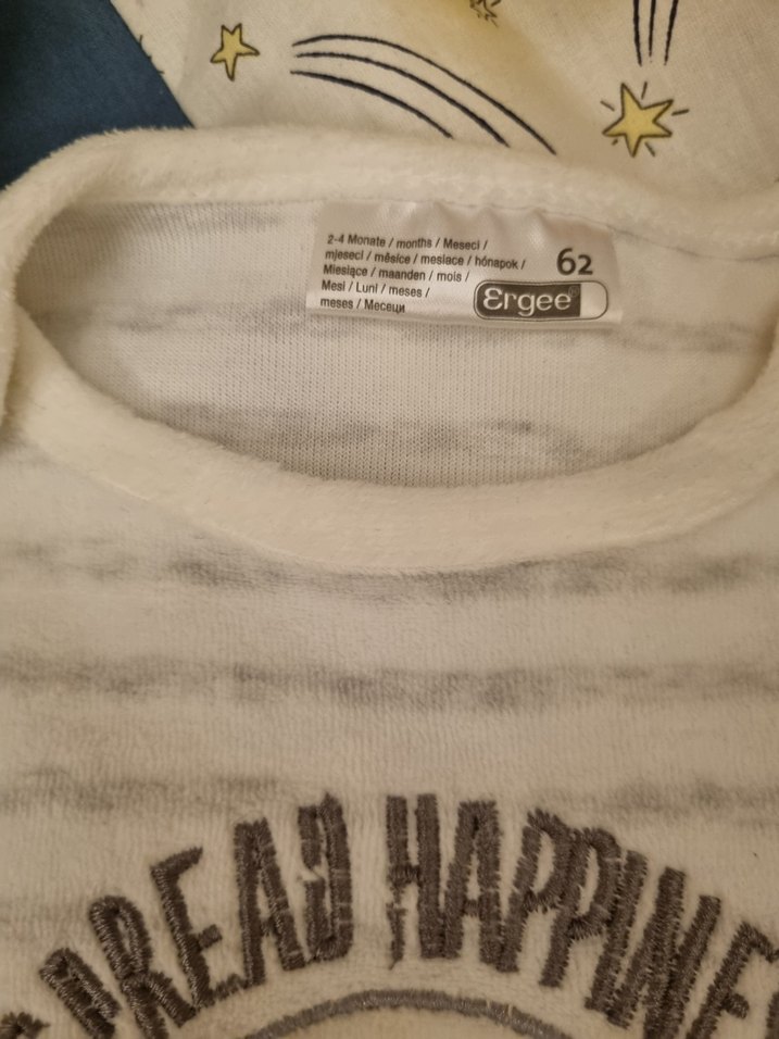 Gri Erkek Bebek Örme Tulum - Görsel 2