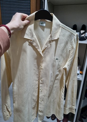 %100 orijinal Lacoste tatlı gömlek, - Görsel 4