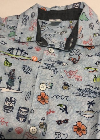 Düğmeli Kısa Kollu Erkek Bebek Tulum - Görsel 2