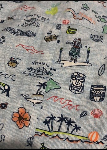 Düğmeli Kısa Kollu Erkek Bebek Tulum - Görsel 4