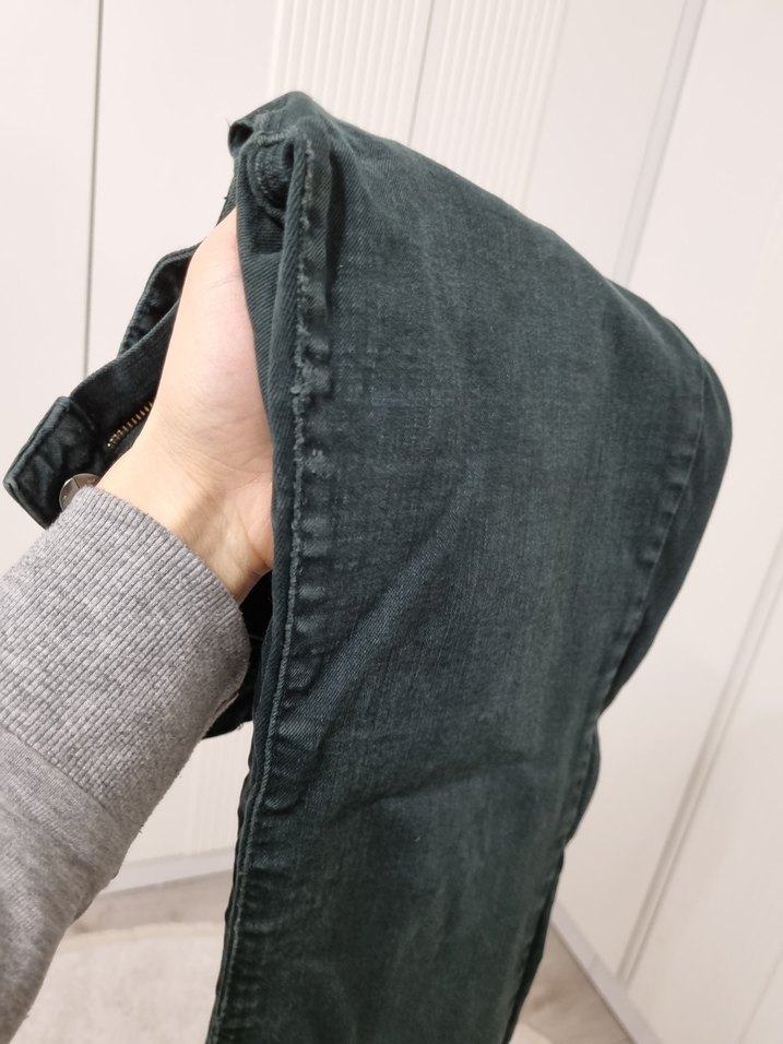 Adil Işık Haki Jean Pantolon - Görsel 4