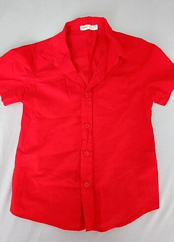Lcw erkek çocuk kırmızı gömlek #23nisan