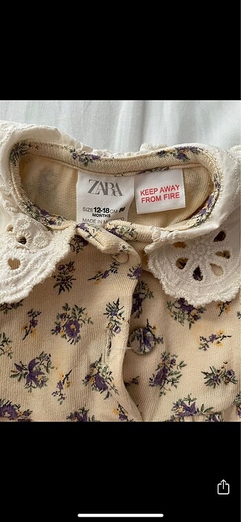 12-18 Ay Beden Zara elbise