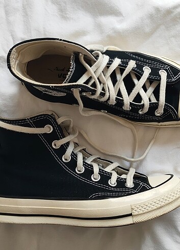 37,5 Beden siyah Renk orijinal converse chuck 70 siyah