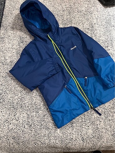 5 Yaş Beden mavi Renk Decathlon mont