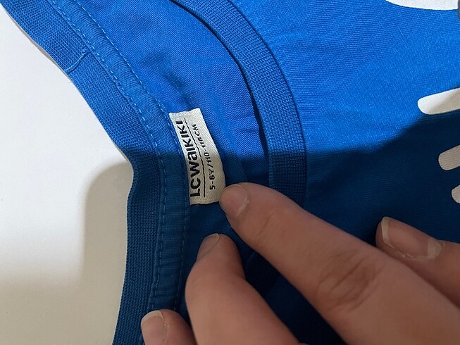 LC Waikiki LCW yazlık tşört 5-6yaş