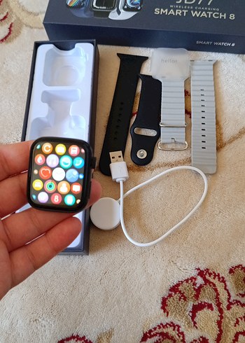 Beden JD77 Smart Watch 8 Kablosuz Şarjlı Akıllı Saat