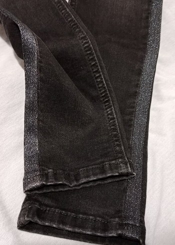 34 Beden Kadın Siyah İpekyol Denim Pantolon