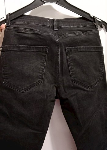 34 Beden siyah Renk Kadın Siyah İpekyol Denim Pantolon