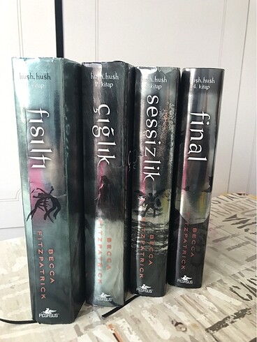 Hush hush serisi 4kitap