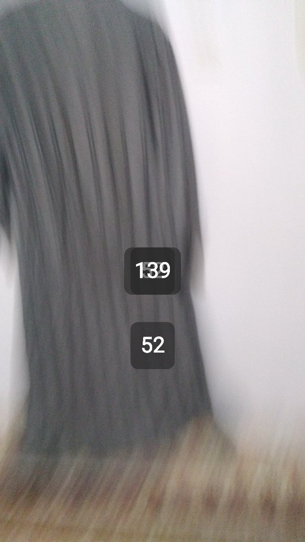 Gri Uzun Kadın triko Kaban - Görsel 3