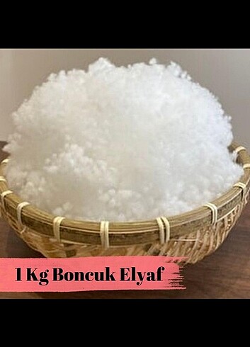 Boncuk Elyaf Silikonlu 1kg 